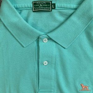 OVER UNDER ~ Mint Green Polo Shirt ~ Large ~ NWOT